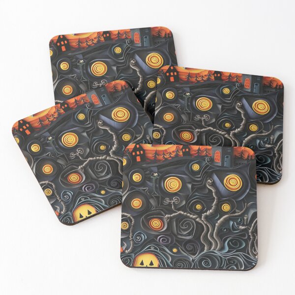 Item preview, Halloween Paper Quilling Pattern designed and sold by PrintsByFrank.