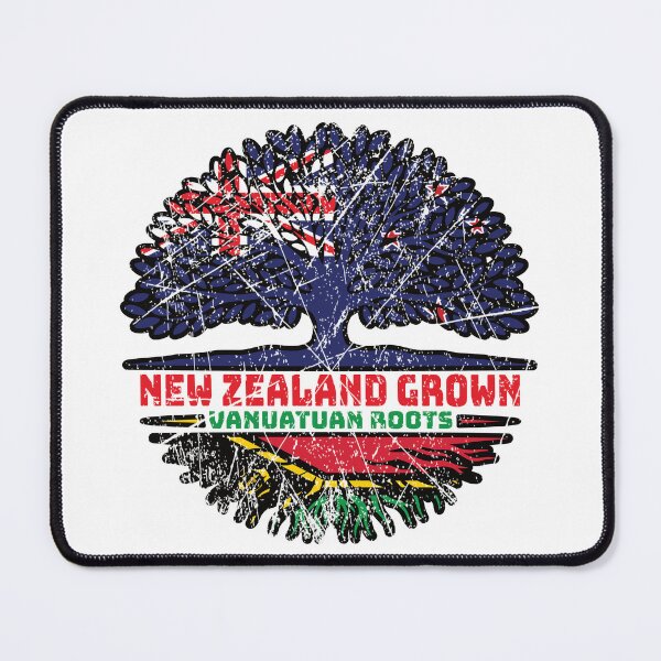 Item preview, Vanuatu Vanuatuan Vanuan New Zealander New Zealand Tree Roots Flag designed and sold by FlagX.