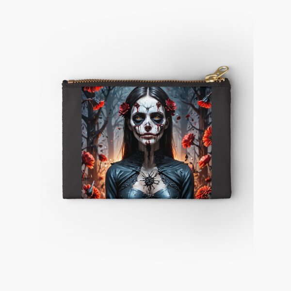 Item preview, Death and Flowers: Horror Art designed and sold by NerdscapeDC.