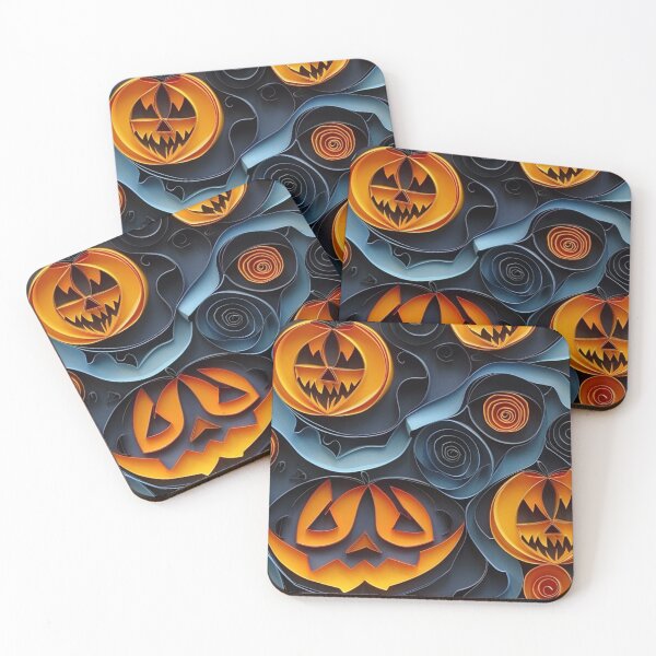 Item preview, Halloween Paper Quilling Pattern designed and sold by PrintsByFrank.