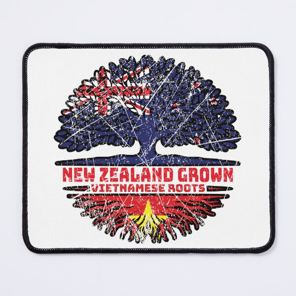 Item preview, Vietnamese Vietnam New Zealander New Zealand Tree Roots Flag designed and sold by FlagX.