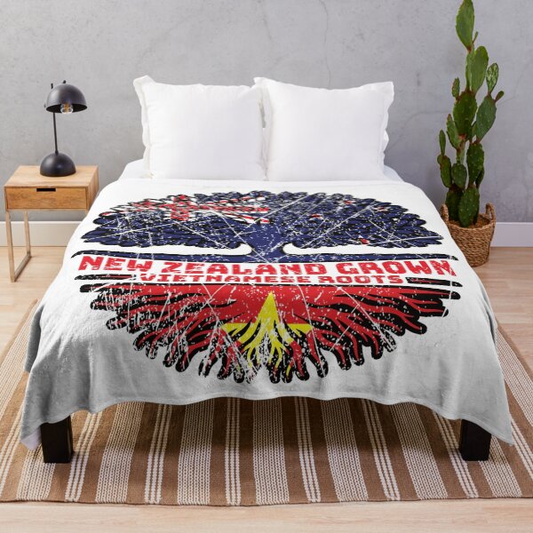Item preview, Vietnamese Vietnam New Zealander New Zealand Tree Roots Flag designed and sold by FlagX.