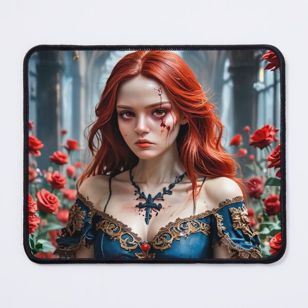 Item preview, Death and Flowers: Horror Art designed and sold by NerdscapeDC.