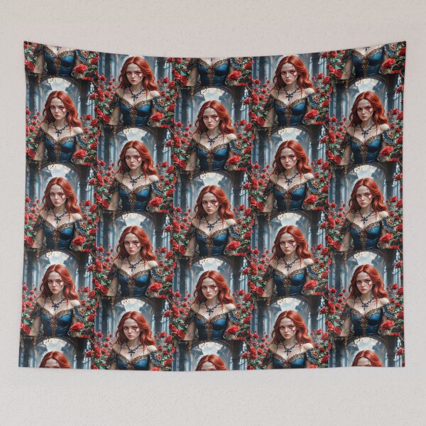 Item preview, Death and Flowers: Horror Art designed and sold by NerdscapeDC.