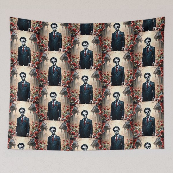 Item preview, Death and Flowers: Horror Art designed and sold by NerdscapeDC.