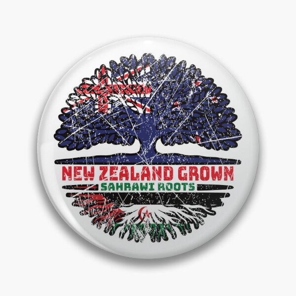 Item preview, Western Sahara Sahrawi New Zealander New Zealand Tree Roots Flag designed and sold by FlagX.