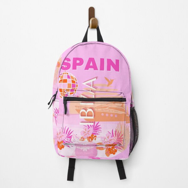 Item preview, Ibiza, Spain, Travel Art, Preppy Art, Pink, Preppy Room designed and sold by Magic Love Art Print.