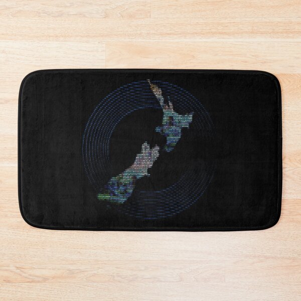Item preview, KIWI NEW ZEALAND ASCII ART PAUA MATARIKI RINGS designed and sold by Madjack Tees Kiwi SuperStore.