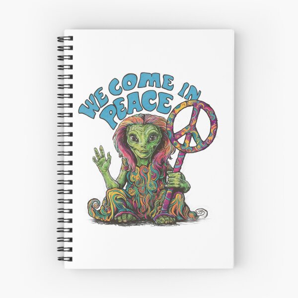 Item preview, We come in Peace designed and sold by Gentle40Winks.