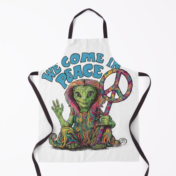 Item preview, We come in Peace designed and sold by Gentle40Winks.