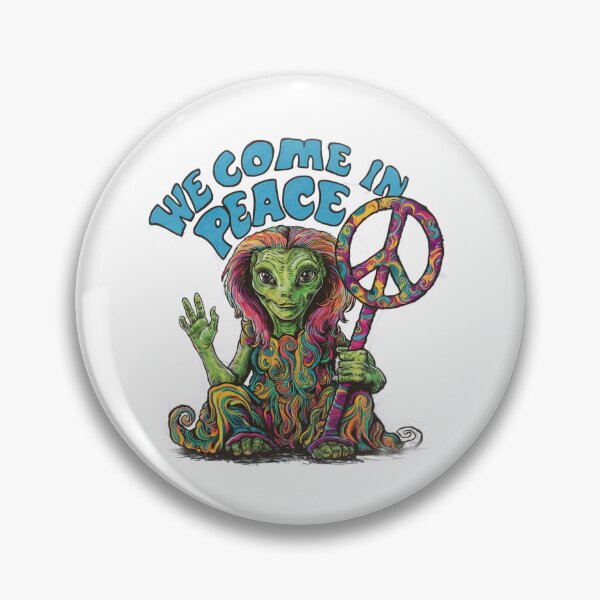 Item preview, We come in Peace designed and sold by Gentle40Winks.