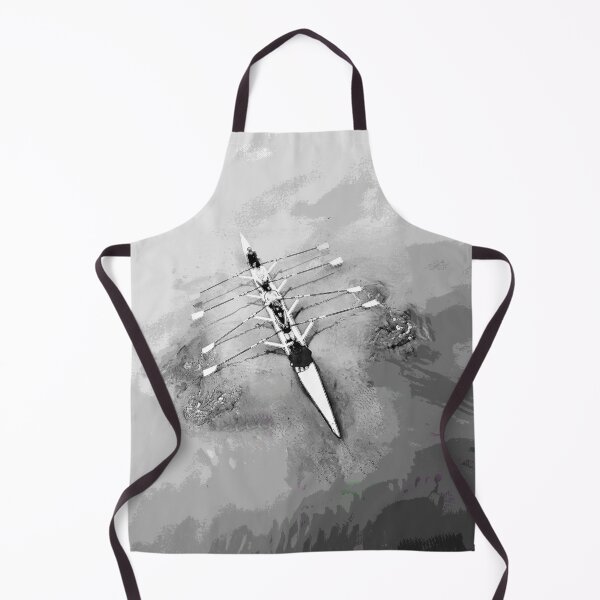 Item preview, Synchrony in Motion: Rowing Team in Black and White designed and sold by Michael van der Hoorn.