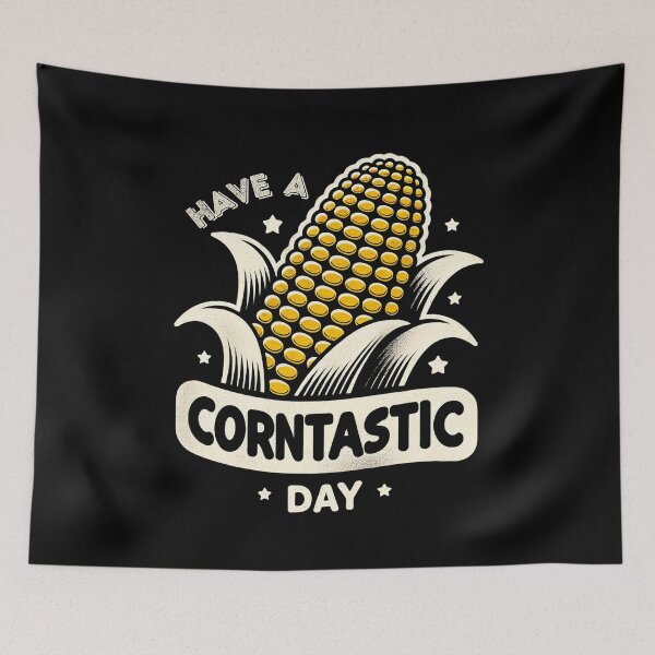 Item preview, Have A Corntastic Day Vintage Corn Farmer Design designed and sold by PantatKiller.