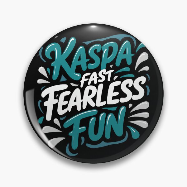 Item preview, Kaspa Crypto Journey Digital Currency Design designed and sold by RadDeck.