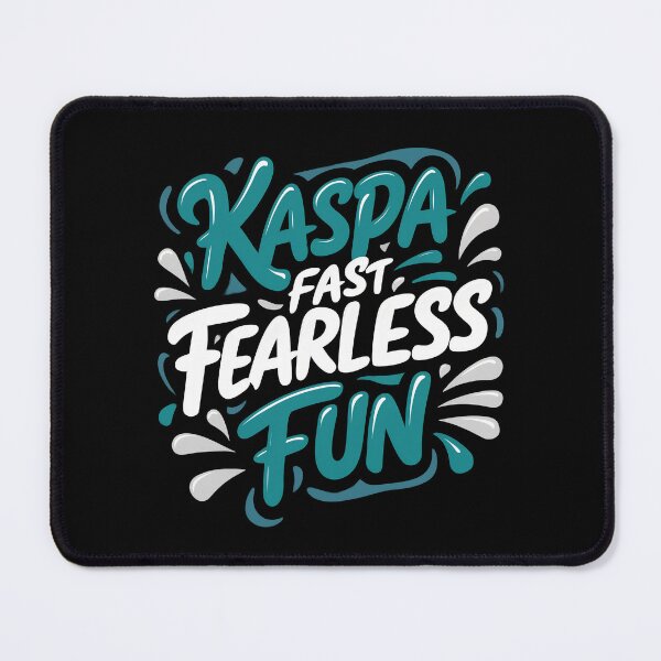 Item preview, Kaspa Crypto Journey Digital Currency Design designed and sold by RadDeck.