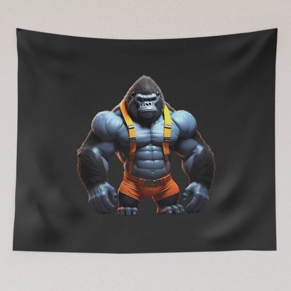Item preview, Powerful and stylish gorilla designed and sold by Indoni.