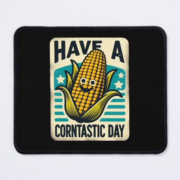 Item preview, Funny Vintage Corn Have A Corntastic Day designed and sold by PantatKiller.