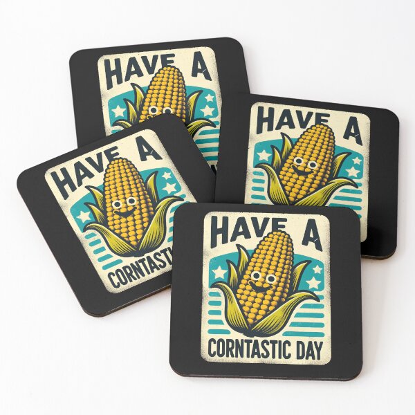 Item preview, Funny Vintage Corn Have A Corntastic Day designed and sold by PantatKiller.