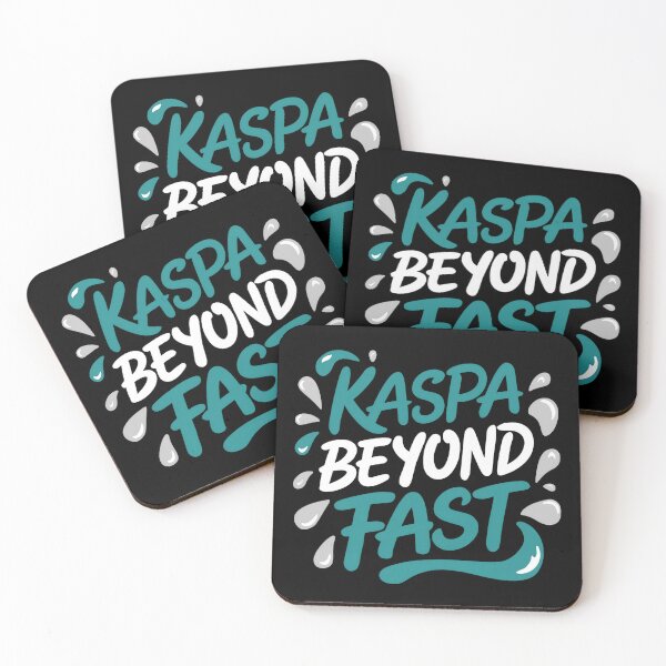 Item preview, Kaspa Crypto Insights Blockchain Vision designed and sold by RadDeck.
