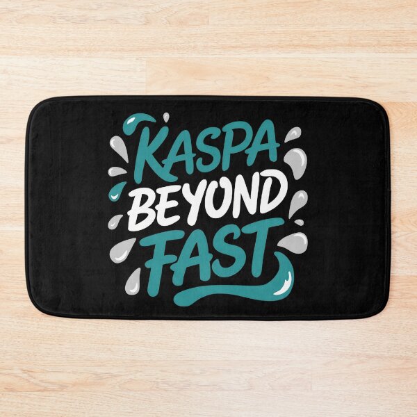Item preview, Kaspa Crypto Insights Blockchain Vision designed and sold by RadDeck.