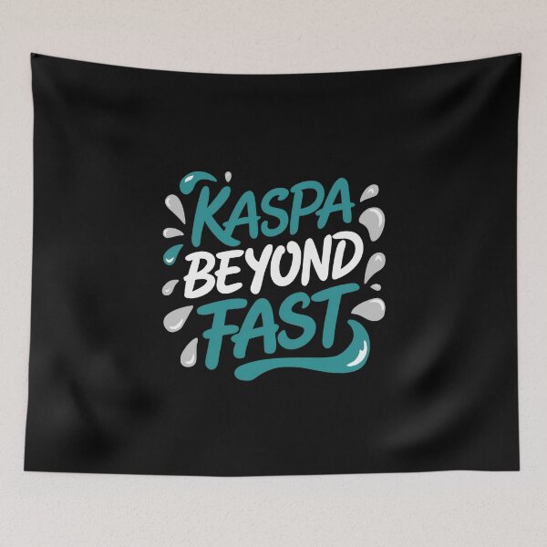 Item preview, Kaspa Crypto Insights Blockchain Vision designed and sold by RadDeck.