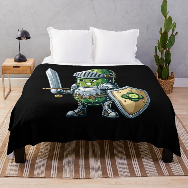 Item preview, Cool Pickle In Knight Style Medieval Warrior Lovers designed and sold by Dressed For  Duty.