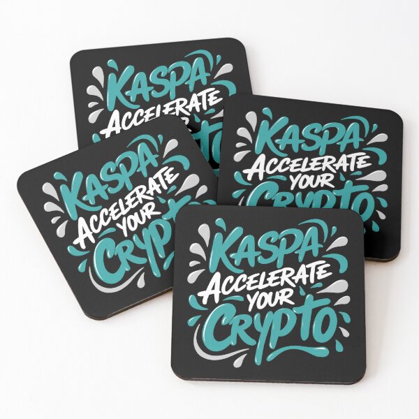 Item preview, Kaspa Crypto Momentum Financial Growth designed and sold by RadDeck.