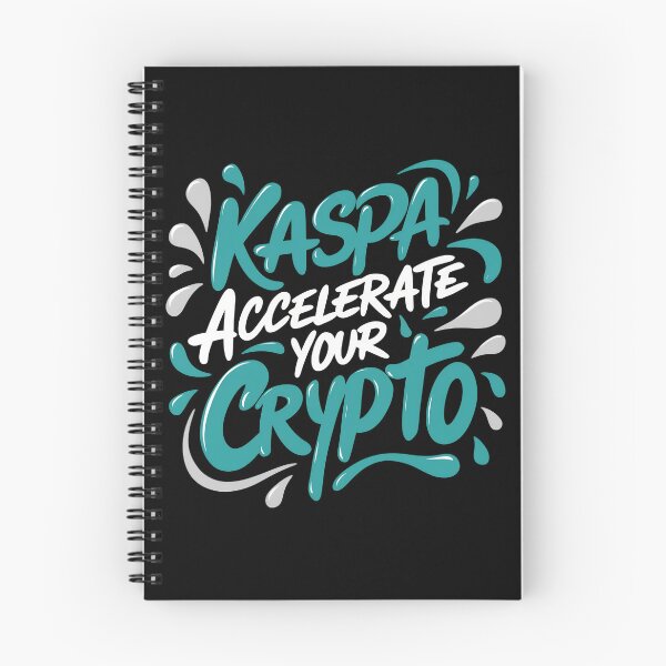 Item preview, Kaspa Crypto Momentum Financial Growth designed and sold by RadDeck.