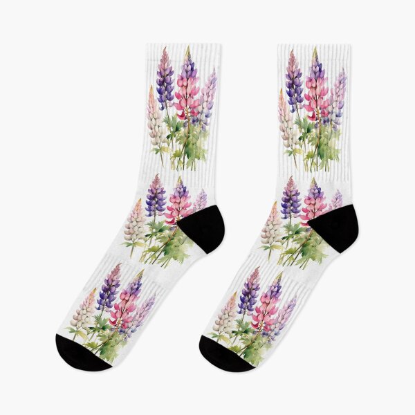 Item preview, Lupine watercolor designed and sold by DerSenat.