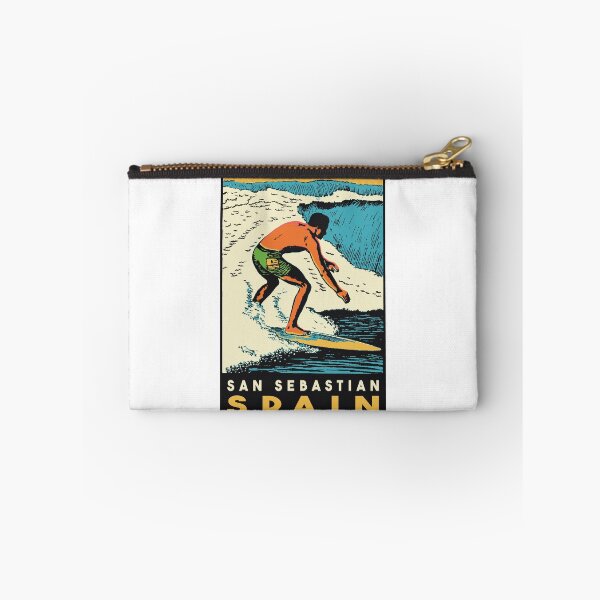Item preview, Vintage Style San Sebastian Surf Decal designed and sold by Decal Mania.
