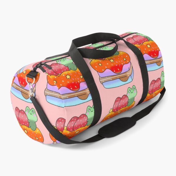 Item preview, Colorful Adorable cute Kawaii frog cupcake designed and sold by Quacktails.