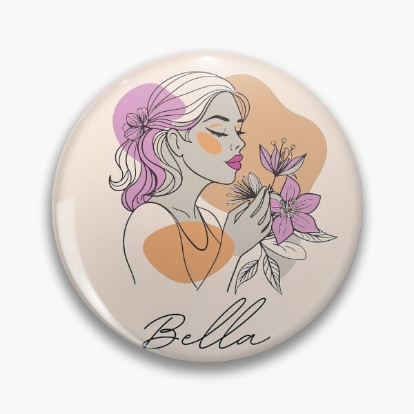 Item preview, Beautiful woman smelling a flower designed and sold by DreamscapePixel.