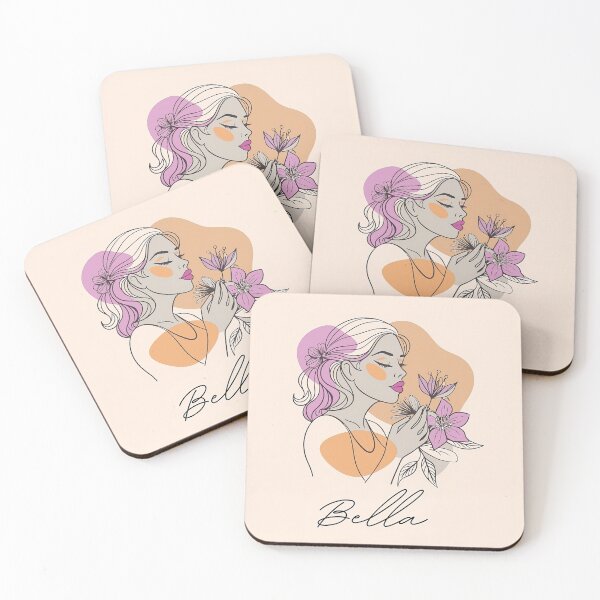 Item preview, Beautiful woman smelling a flower designed and sold by DreamscapePixel.