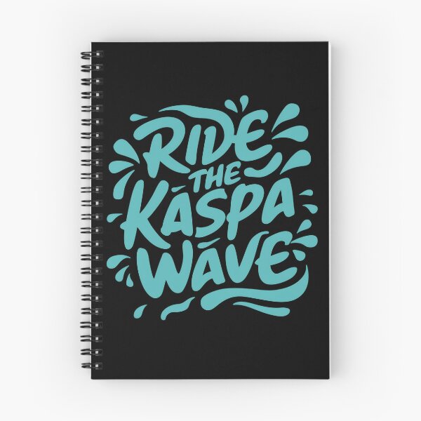 Item preview, Kaspa Crypto Evolution Blockchain Growth designed and sold by RadDeck.