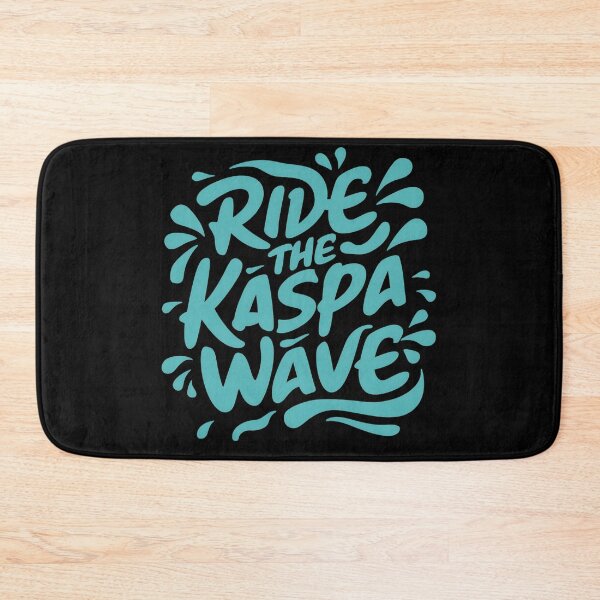 Item preview, Kaspa Crypto Evolution Blockchain Growth designed and sold by RadDeck.
