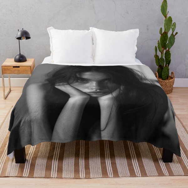 Item preview, Pensive Monochrome Beauty designed and sold by palmyst.