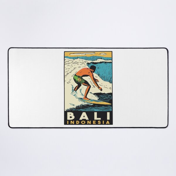 Item preview, Vintage Style Bali Surf Decal designed and sold by Decal Mania.