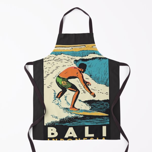 Item preview, Vintage Style Bali Surf Decal designed and sold by Decal Mania.