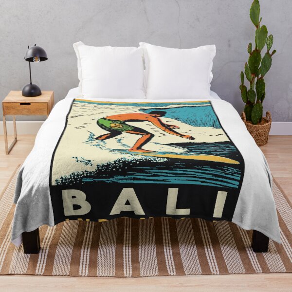 Item preview, Vintage Style Bali Surf Decal designed and sold by Decal Mania.