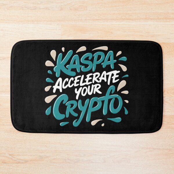 Item preview, Kaspa Crypto Momentum Blockchain Growth designed and sold by RadDeck.