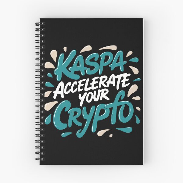 Item preview, Kaspa Crypto Momentum Blockchain Growth designed and sold by RadDeck.