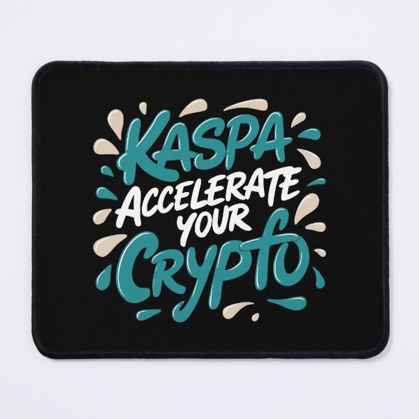 Item preview, Kaspa Crypto Momentum Blockchain Growth designed and sold by RadDeck.