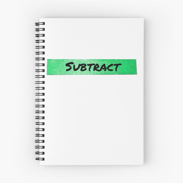 Item preview, Subtract green tape designed and sold by Salt & Keep.