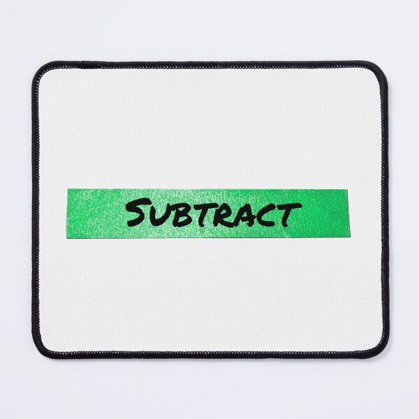 Item preview, Subtract green tape designed and sold by Salt & Keep.