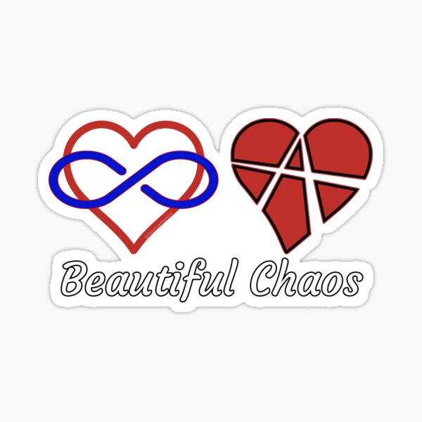 Polyamory / Relationship Anarchy: Beautiful Chaos Sticker