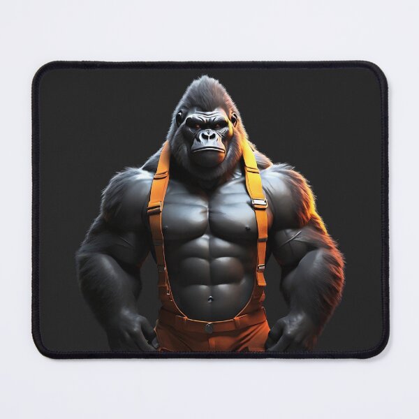 Item preview, Muscular gorilla designed and sold by Indoni.
