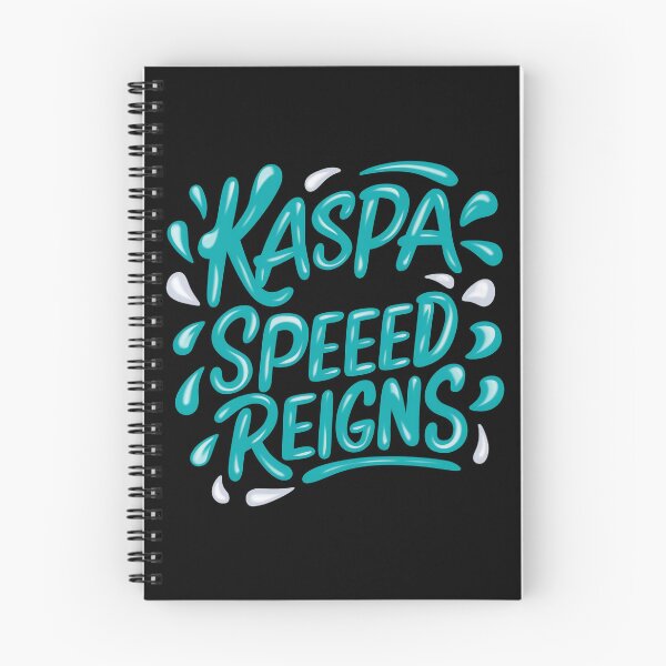 Item preview, Kaspa Crypto Evolution Blockchain Growth designed and sold by RadDeck.