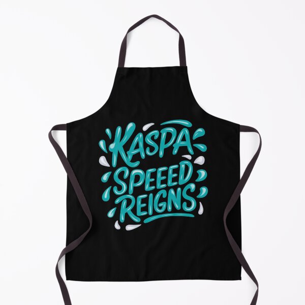 Item preview, Kaspa Crypto Evolution Blockchain Growth designed and sold by RadDeck.