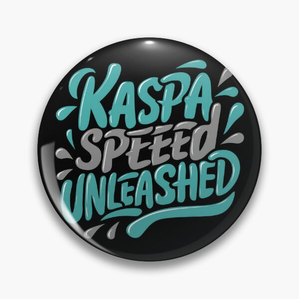 Item preview, Kaspa Crypto Insights Blockchain Vision designed and sold by RadDeck.