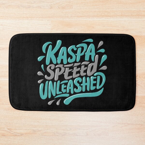 Item preview, Kaspa Crypto Insights Blockchain Vision designed and sold by RadDeck.